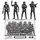 Star Wars Imperial Death Trooper Actionfigur 4er Set