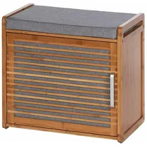 Wenko Bahari Schuhfach Mit Kissen Aus Bambus Wenko