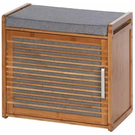 Wenko Bahari Schuhfach Mit Kissen Aus Bambus Wenko