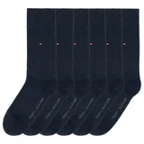 Tommy Hilfiger Herren Socken 6er Pack - Men's SOCK Classic, ECOM blau 47-49