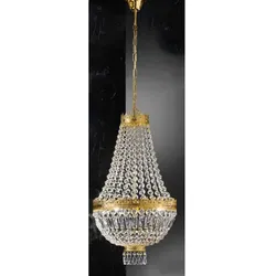 Cupola Nickel Pendelleuchte 3-flammig Nickel glänzend Ø 40cm