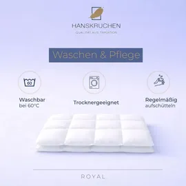 HANSKRUCHEN Royal (1620 g, Daune, 240 x 220 cm