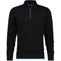 DASSY T-shirt mit langen Ärmeln, schwarz/azurblau Gr. 3XL