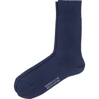 Hudson Herren Socken Relax Cotton druckfreier Bund Marine 0337