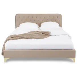 CARO-Möbel GLAMOUR 149 x 208 cm Beige