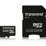 Transcend microSDHC Class 10 + SD-Adapter 32 GB