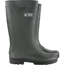 Power Safe Gummistiefel grün-schwarz