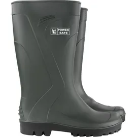 Power Safe Gummistiefel grün-schwarz