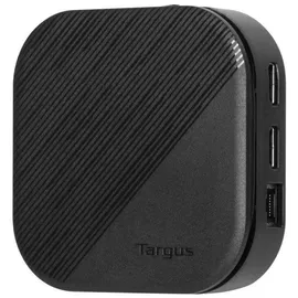 Targus Dual Hdpd Pass-thru Usb-c Dockingstation - Black
