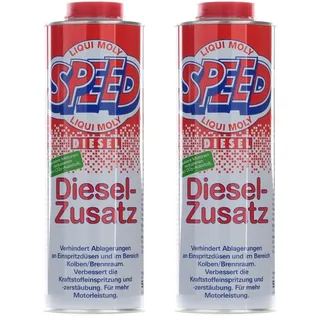 2x LIQUI MOLY 5160 Speed Diesel Zusatz Zugabe Kraftstoff Additiv 1L