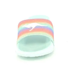 KangaROOS K-Slide Shine für Kinder, grün, Größe 32 EU