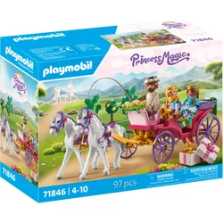 PLAYMOBIL 71846 - Princess Magic - Kutschfahrt mit Prinzessin und Prinz