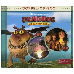 Dragons - Auf Zu Neuen Ufern - Doppel-Box.Tl.54-55 2 Audio-Cd - Dragons-Auf Zu Neuen Ufern (Hörbuch)