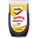 MOLTO Wandfarbe 30 ml Weiß-Matt