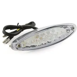 Rücklicht Space 15 LEDs transparent