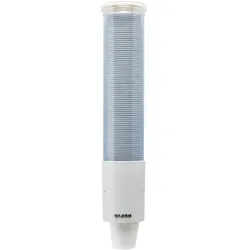 San Jamar Small Pull-Type Water Cup with Throat C4180TBL