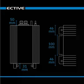 Ective SSI 15 PRO Sinus-Wechselrichter mit Netzvorrangschaltung, Ladegerät und Laderegler
