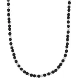 s.Oliver Kette 2031485 Edelstahl Achat Schwarz