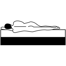 vidaXL Matratze 80 x 200 cm Viskoelastischer Memory-Schaum 18 cm