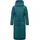Ragwear Damen Wintermantel warmer wasserdichter und atmungsaktiver Steppmantel extralang mit Kapuze Patrise YOUMODO Pine Green25 Gr. S - S