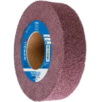 Pferd TOOLS POLINOX Gewickeltes Vlies-Rad PNK Ø 200x50mm Bohrung-Ø