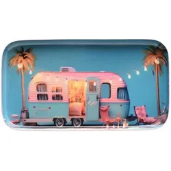 Love Trays Dekotablett S Wohnwagen 21,8cm