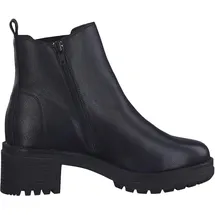 Jana Damen Chelsea Boots Wasserabweisend Vegan, Schwarz (Schwarz Nappa), 39 EU