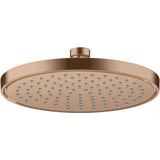 Hansgrohe AXOR ShowerSolutions Kopfbrause 220 1jet EcoSmart+ - Brushed Red Gold