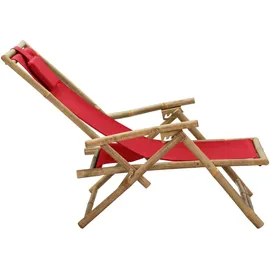 vidaXL Relaxstuhl 72,8 x 99,2 x 94 cm rot 1 St.