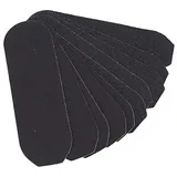 Fußfeilen-Nachfüllungen, 10 Stück Schleifpapier Ersatz-Fußfeile Fußraspel Pediküre-Schleifpapier Ersatzpads Easy Feet Scrubber für Doppelseitige Fußraspelfeile