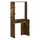 vidaXL Schreibtisch Räuchereiche 78,5 x 37 x 154,5 cm Holzwerkstoff