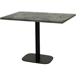 Restootab Tisch Round 120x70cm - Modell metallisierter Stein