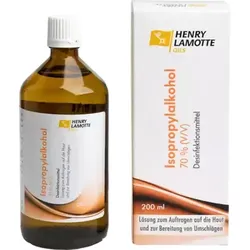 ISOPROPYLALKOHOL 70% V/V Henry Lamotte 200 ml Flüssigkeit