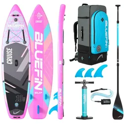 Aufblasbare Paddleboard-Reihe Bluefin SUP Cruise 10'8 - Miami Pink rosa 10'8 (3.25 m)