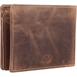 GREENBURRY Vintage Geldbörse Herren braun