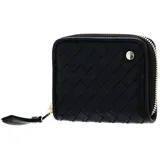 ABRO Piuma Geldbörse Damen schwarz/gold