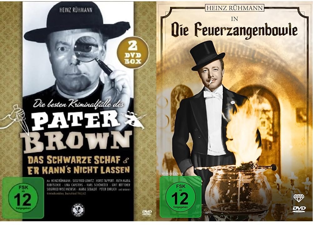 Pater Brown - Die besten Kriminalfälle [2 DVDs] & Die Feuerzangenbowle