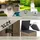Tectake Pisa Lounge-Set natur