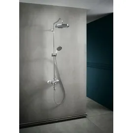 Axor Montreux Showerpipe mit Thermostat und Kopfbrause 240 1jet Classic (16572000)
