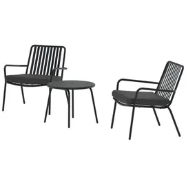 VCM Mykonos Loungeset schwarz