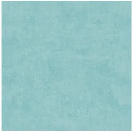 Profhome Kinder Tapete Uni Matt Türkis/Hell-Blau 0,53 m x 10 m 5,33 m2 771794