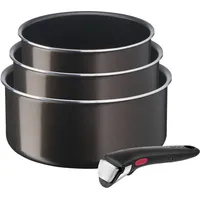 Tefal Ingenio L15091, Frittierset, Braun, Aluminium, Titan, Schwarz, Thermo-Punkt - Braun