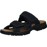 Rieker Pantoletten in schwarz/schwarz | Gr.: 45