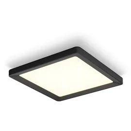 Philips Tento S 1 LED-Panel schwarz Ø 29,5 cm
