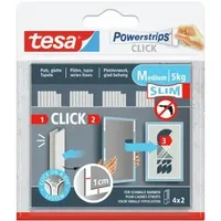 Tesa Klebestreifen Click Slim 5 kg 4 St.