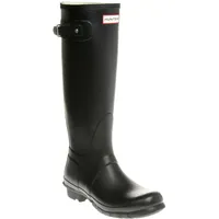 Hunter Original Tall classic, Unisex - Erwachsene Gummistiefel mit hohem Schaft, Schwarz (BLACK-0BLK), 43 - 43 EU