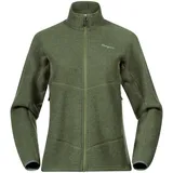 Bergans Damen Rabot Merino Fleece Jacke (Größe S, oliv)