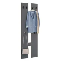 VCM Garderobenschrank Salia M schwarz