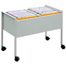 Durable Hängemappenwagen grau