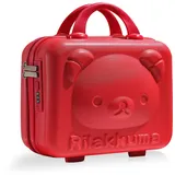 Balakaka Kosmetikkoffer mit Griff 30x15x23 cm, 10L Beautycase Damen Hartschale mit Code Wasserdicht und Verschleißfest, Kosmetikkoffer hartschale Reise für Damen Mädchen, Rot